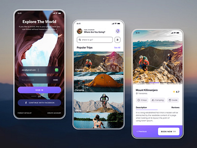 Travel Agency Mobile App app app designer appp design ios app minimal mobile app mobile app design mobile design mobile ui tickets tourism travel travel agency travel app travel service traveling trip typography uiux vacation