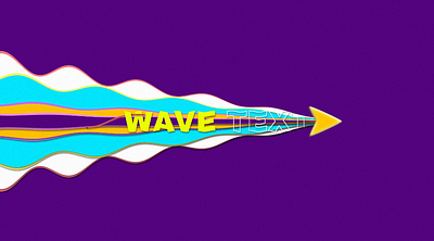 WAVE ANIMATION 3d animation branding graphic design motion graphics ui