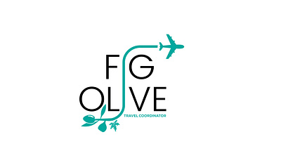 Fig Olive Logo beautiful logo brand brand identity branding creative logo design fig and olive logo fig logo graphic design green logo logo logo design logo designer logoinspirations logos olive logo plane logo unique logo