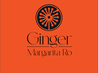 Ginger Margarita Ro branding design graphic design logo mockup product design spiritual typoghraphy vector vectpr