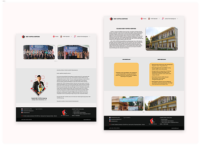 Website SMK YAPPIKA SERPONG design graphic design ui