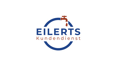 Eilerts Kundendienst Logo beautiful logo creative logo creativity design designinspiration eilerts logo elierts kundenoienst logo logo logo design logo designer logocreator logomaker rebranding typography water logo wordmark logo