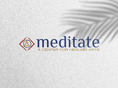 Meditation center logo branding design graphic design logo logodesign logotype meditation simple vector zen