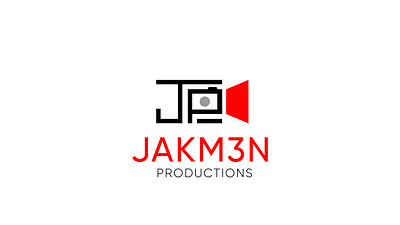JAKM3N Productions Logo beautiful logo brand identity branding business logo creativity design graphic design jakm3n production lettermark logo logo logo design logo designer logocreator logomaker production logo