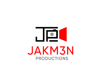 JAKM3N Productions Logo beautiful logo brand identity branding business logo creativity design graphic design jakm3n production lettermark logo logo logo design logo designer logocreator logomaker production logo