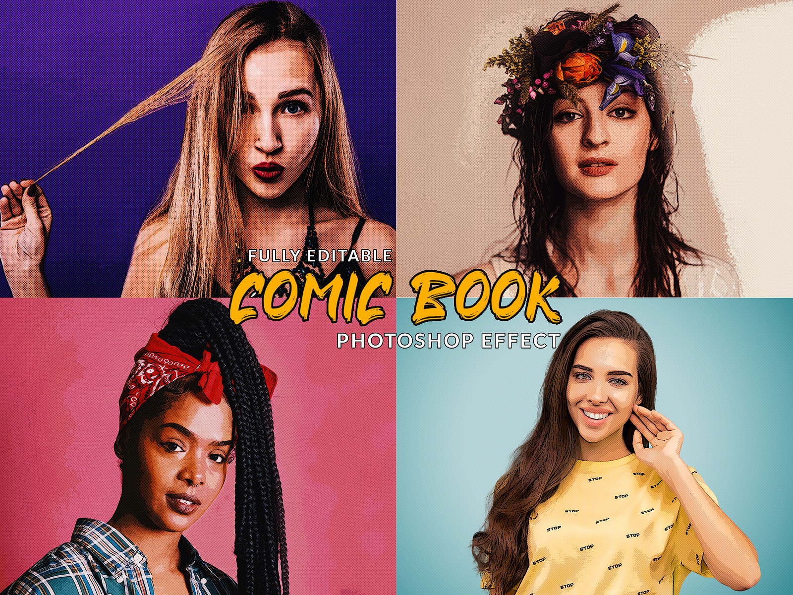 Comic Book Photoshop Effect by Musfikur Rahman Muin on Dribbble