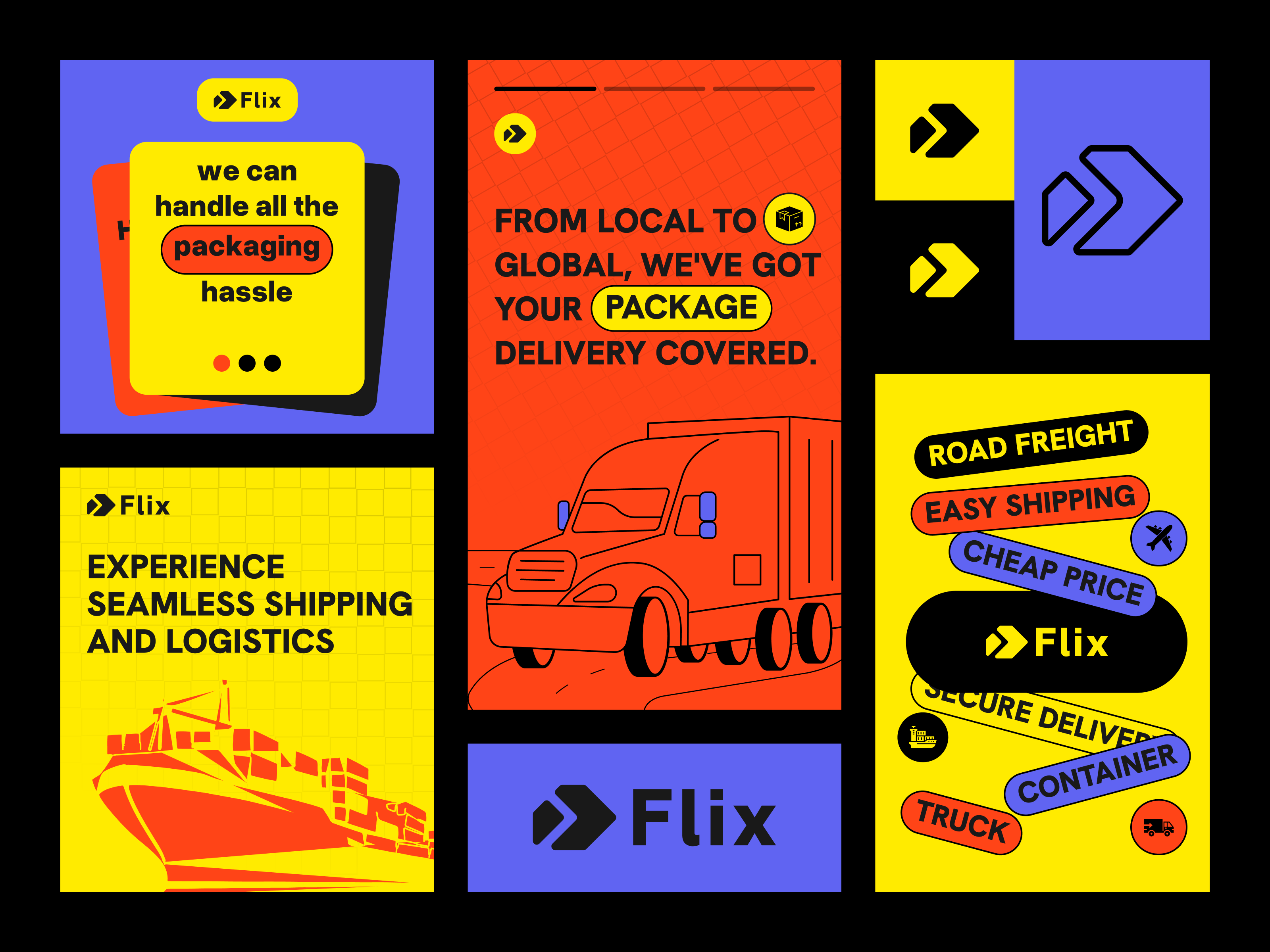 Splix Shiping and Logistic Branding by Omotive on Dribbble