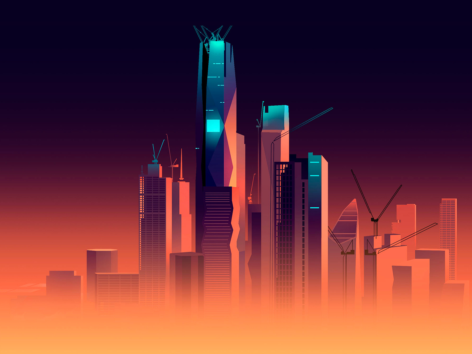 Towers By Romain Trystram On Dribbble