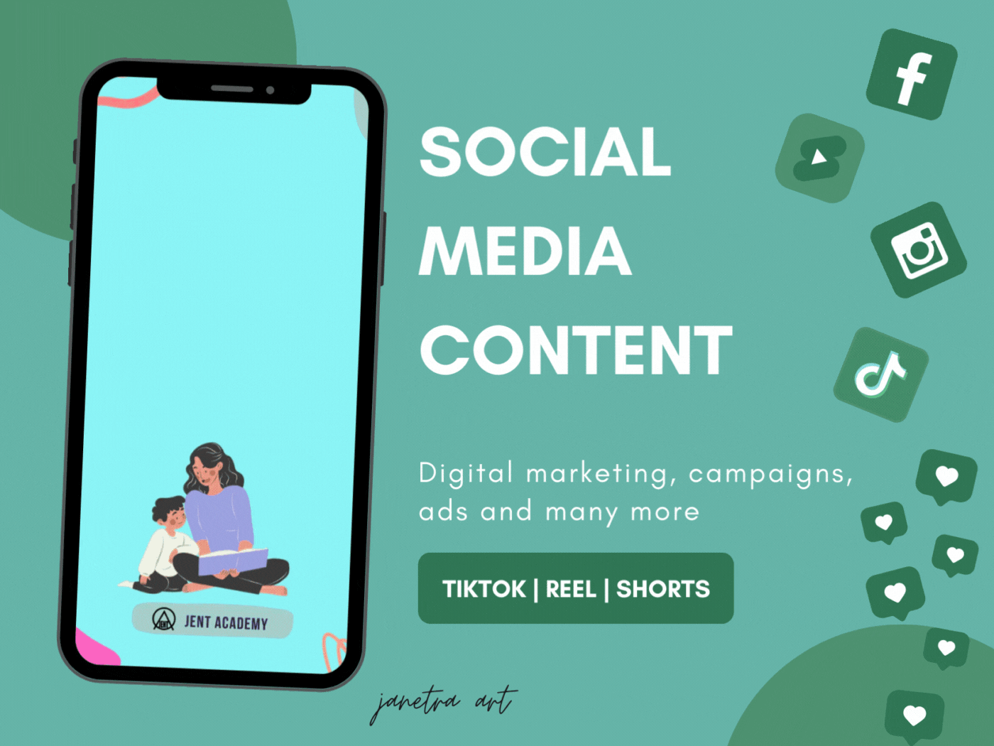 Social Media Content customised art design digital marketing digital marketing content email marketing graphic design janetra art social media social media ad social media campaign social media content social media content creator social media digital marketing social media marketing