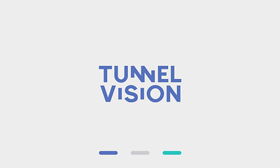 Tunnel Vision | Music Logo Design 3d animation app design beautiful design brand identity branding design graphic design graphic designer illustration logo logo design logotype mockups motion graphics music app product design ui