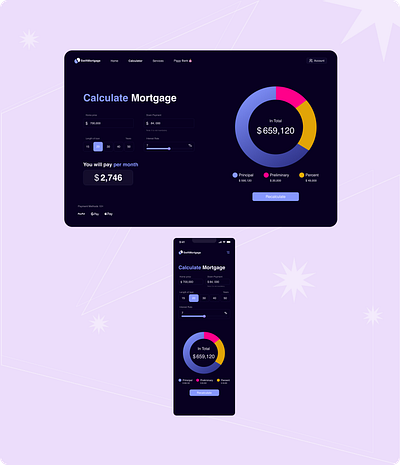 Daily UI #4 Calculation page animation app branding dailyui design graphic design illustration logo typography ui ux