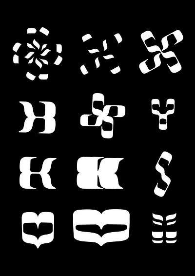Research of graphic symbols using georgian letters #1 design experiment figma georgianalphabet georgianletters georgiantypo graphic design illustrations letters typo typographic experiment typography