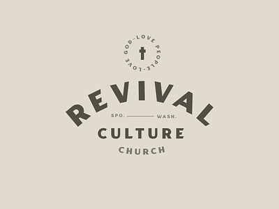 Revival Culture Logo Concept chuch logo