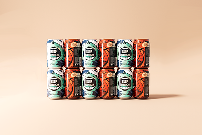Soda Can Design - Beverage Packaging animation branding design graphic design illustration interface logo mobile