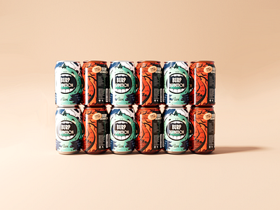 Soda Can Design - Beverage Packaging animation branding design graphic design illustration interface logo mobile