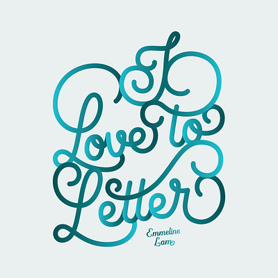 Lettering Love design graphic design illustration lettering typography vector