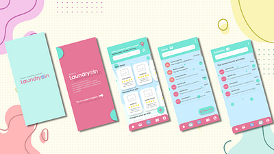 Laundry.in is Here! androi android app graphic design ui