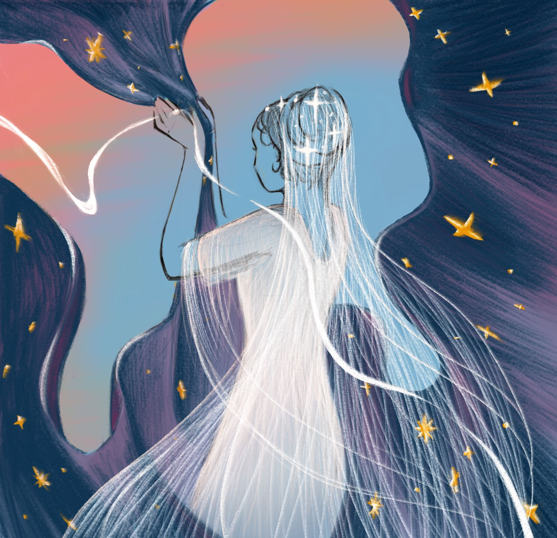 Star princess | Banner design graphic design illustration