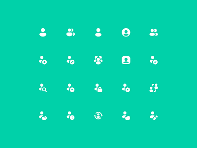 Carlsen V2 Essentials Icon Account Glyph icon set