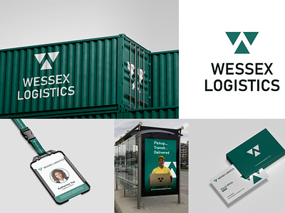 Wessex Logistics Branding branding logistics