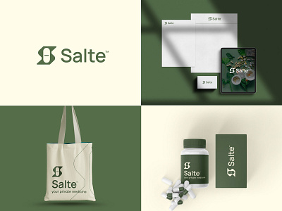 Salte logo branding capsul custom logo icon identity logo logo mark medical logo