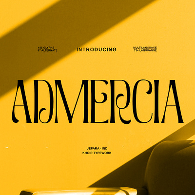 Admercia Font alternates branding design display font elegant font font fonts graphic design informa letter logo logotype minimalist font modern font sans serif serif type type design typeface typography