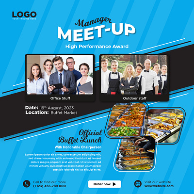 Corporate Lunch designs, themes, templates and downloadable graphic