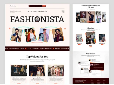Fashion Landing page best ui clothing cloths creative creative ui design design e commerce fashion fashion store modern ui shop store ux web web design webdesign website website design