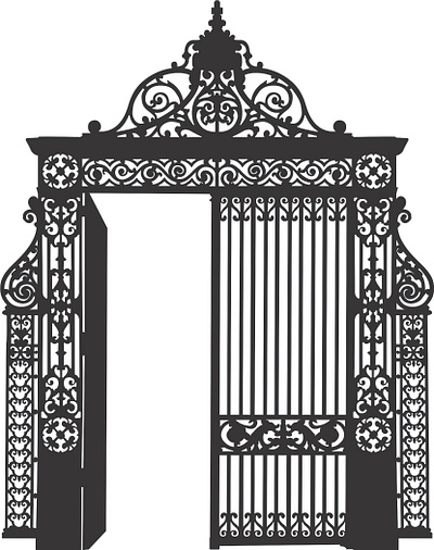 Vanderbilt Gate silhouette design gate vector graphic design illustratio illustration vanderbilt gate vanderbilt gate silhouette vanderbilt gate vector vector