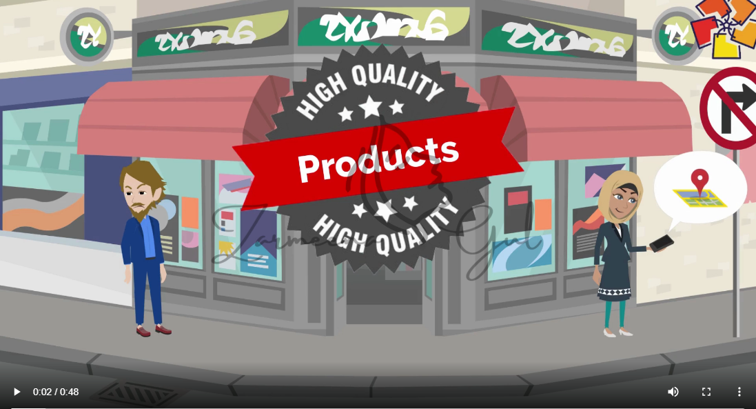 Altanawaa Trading Products Store 2d 2d animation advertising animation branding cartoon character character design corporate decoration design electronic illustration lightroom motion graphics retail store sports toy trading vector