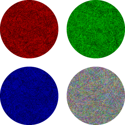 Bezier Circles bezier circle math p5 processing