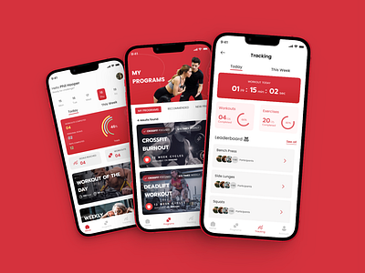 Fitness App Design design fitness fitness app gym gym fitness app illustration mobile app design training app ui ui design ui ux design user interface ux ux design