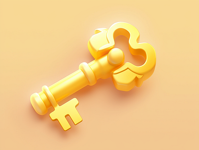 Gold key dall e key