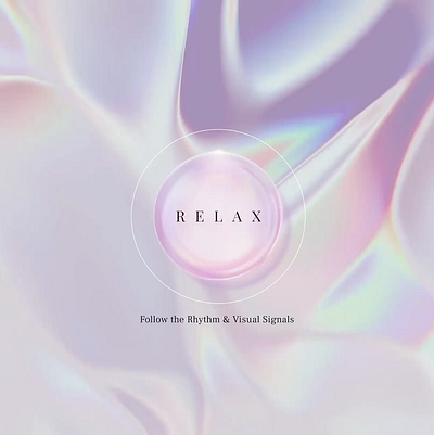 Relax App 3d animation app branding health ios lifestyle motion graphics ui