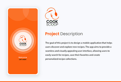 Cook Scoop branding graphic design ui