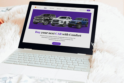 Car Sales Hero Section design designer landing page minimal productdesign ui ui des