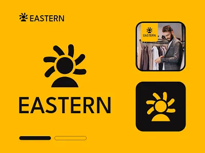 EASTERN LOGO DESIGN FOR FASHION brand guideline brand idenity branding creative logo design fashion logo gentlemans style gents logo graphic design logo men fashion modern logo smart logo vector visual logo