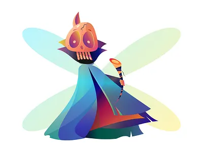 Skull Character Illustration character characterdesign concept design graphic design illustration scene