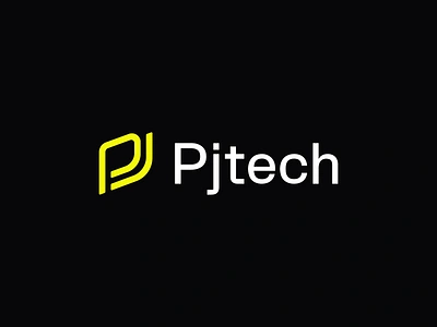 Pjtech Logo Concept analytics blockchain branding code data intelligence data saas defi ecommerce engineering finance futuristic hardware identity logo logo design metrics software logo symbol tech technology