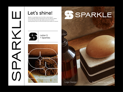 Sparkle - Eco Cleaning Company Logo brand brand identity branding branding and design cleaner cleaning cleaning company commercial cleaning dust removal eco efficient graphic design house cleaning housekeeping identity logo design residential sanitization sweeping vacuuming