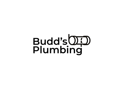 Plumbing brand branding design elegant graphic design logo logo design logotype mark minimalism minimalistic modern pipe plumbing sign