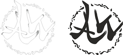 Anime world logo
