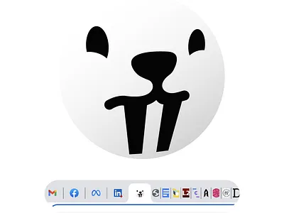 Tech Logo animallogo branding cute cutelogo design graphic design headlogo illustration art logo negativespace simplelogo techlogo testinglogo vector webtest