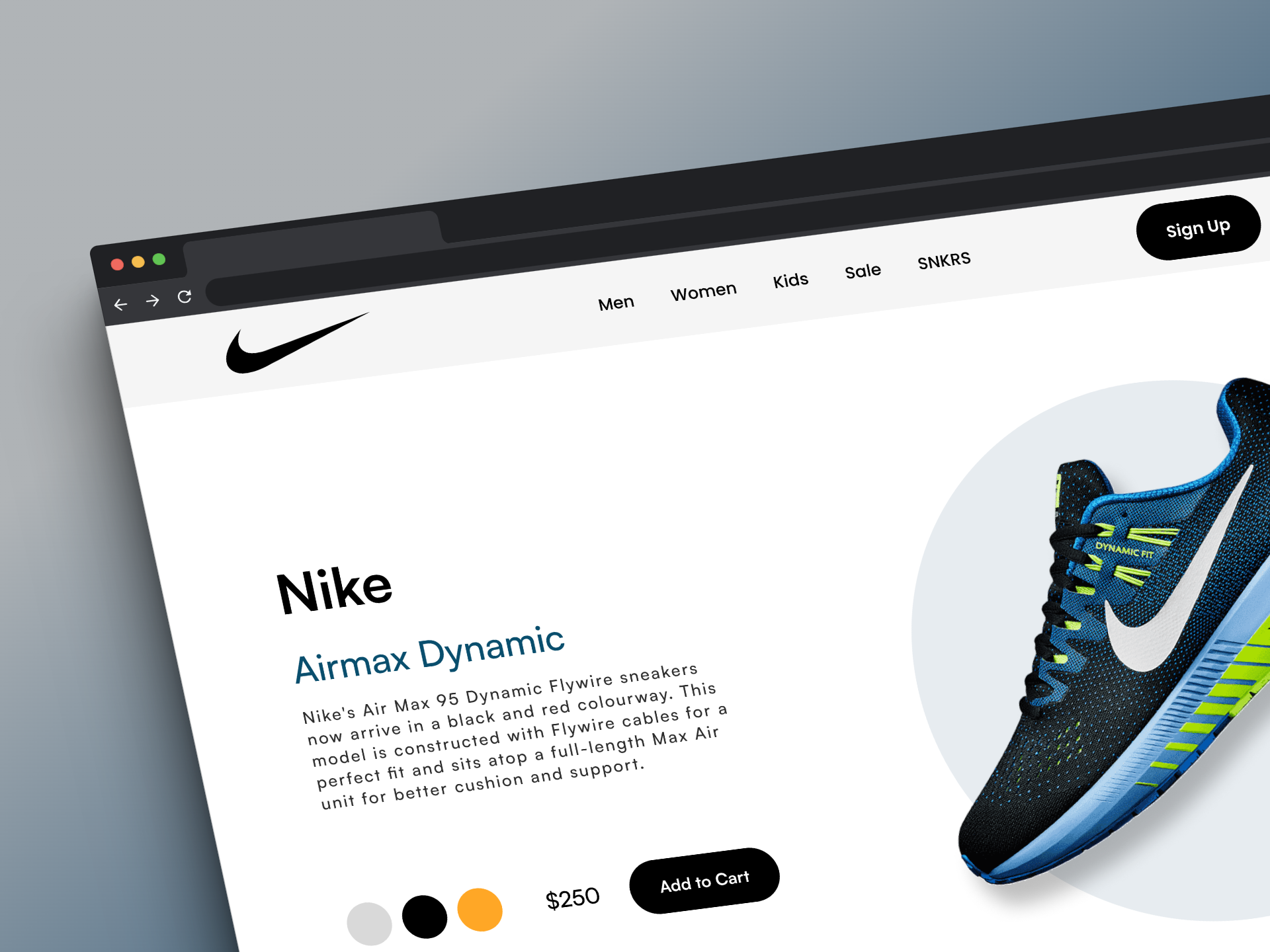 Nike Concept branding design graphic design illustration logo productdesign ui uiux ux vector
