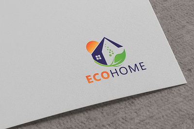 Eco Home Logo Design bestlogo branding brandlogo ecologo graphic design illustration logo logodesign pharmecy