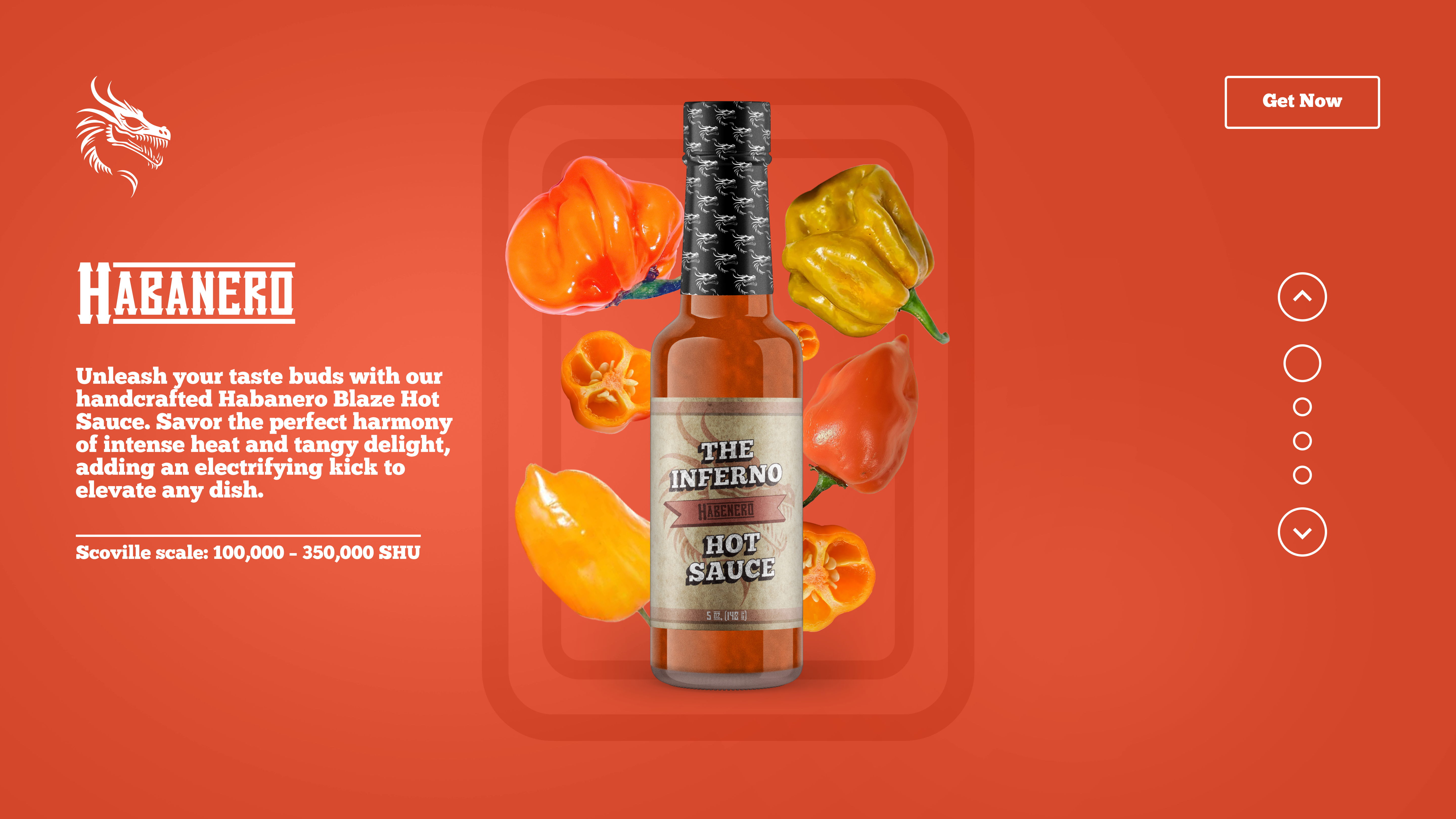 The Inferno Hot Sauce - UI Design By Ivan Slavchev On Dribbble