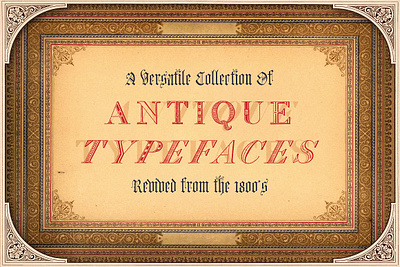Antique Fonts Collection (12 Fonts!) antique font antique typeface font bundle font collecti font collection font pack fonts bundle fonts pack logo design vintage vintage design vintage font vintage fonts