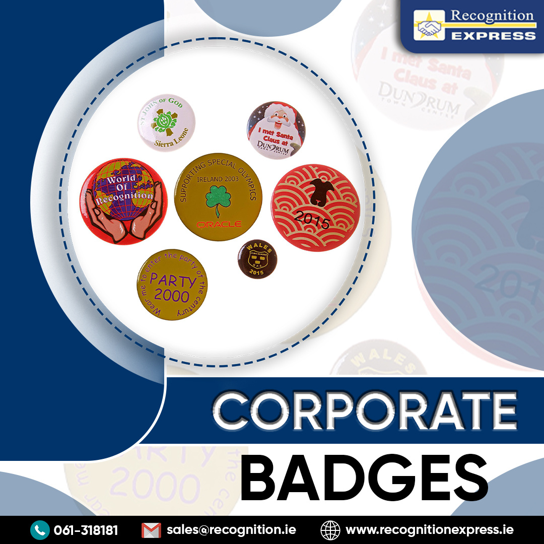 Corporate Badges by Recognition Express on Dribbble