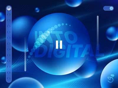 Digital website concept 3d branding design digital graphic design ui ux web