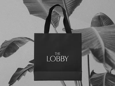 The Lobby Logo bag branding clothes fashion lobby logo style the lobby